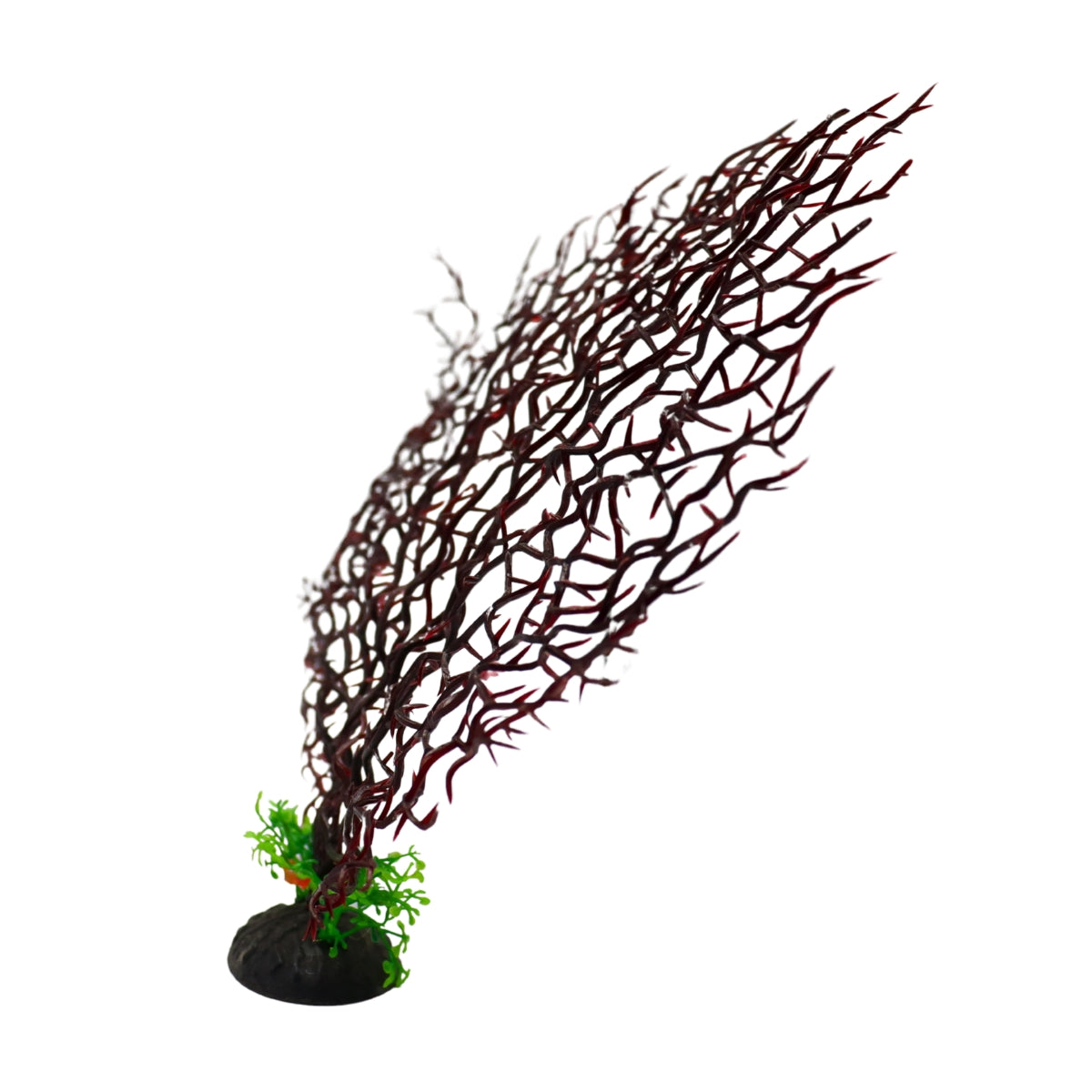PLANTA ARTIFICIAL CORAL MARROM 30X25CM SKRw